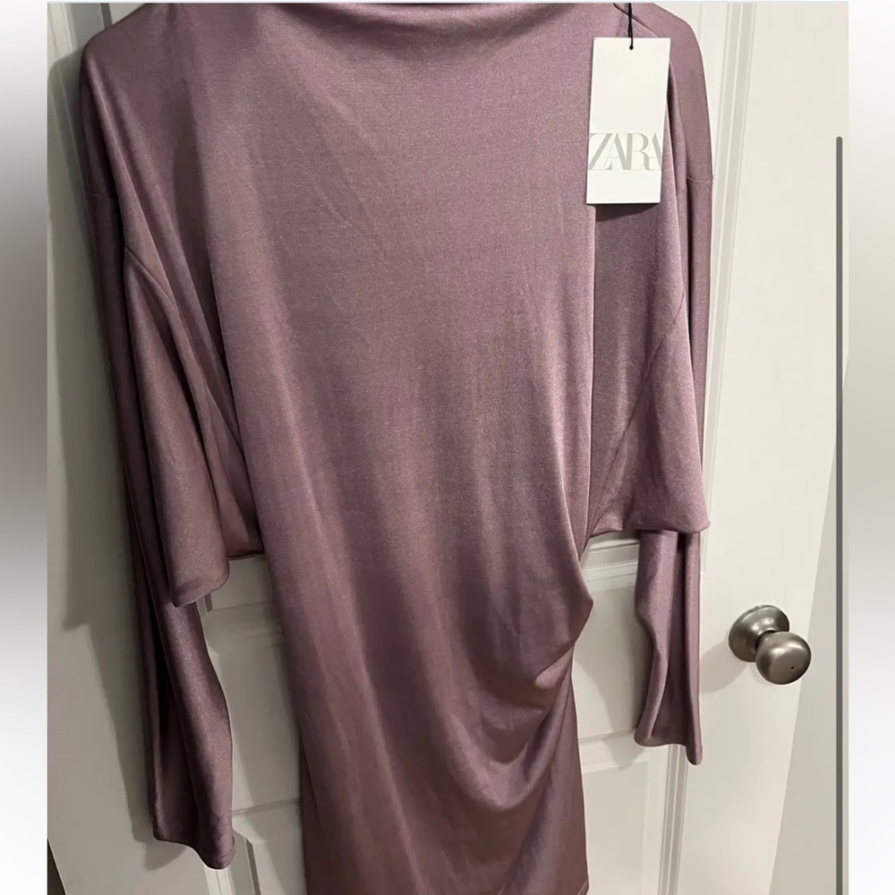 Zara Small Cowl Neck Dresss